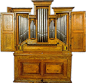 Orgue domestique, type Emmental, environ 1700